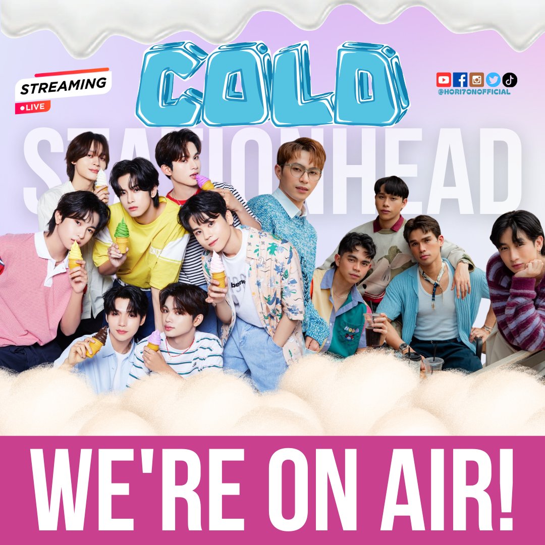 HORI7ON Streaming Team (@h7nstreamteam) on Twitter photo We are on Air! Join us now, Anchors!
Celebrating HORI7ON Digital Comeback - COLD! ๐๐๐ช
HORI7ON X YES MY LOVE on STATIONHEAD Streaming Party tonight with <a href="/YMLStationhead/">YML Stationhead</a>
๐
: APRIL 18, 2025
โฐ: 7:00 PM - 9:00 PM KST
๐:stationhead.com/ymlstationhead
#HORI7ONxYML
#HORI7ON #ํธ๋ผ์ด์ฆ We are on Air! Join us now, Anchors!
Celebrating HORI7ON Digital Comeback - COLD! ๐๐๐ช
HORI7ON X YES MY LOVE on STATIONHEAD Streaming Party tonight with <a href="/YMLStationhead/">YML Stationhead</a>
๐
: APRIL 18, 2025
โฐ: 7:00 PM - 9:00 PM KST
๐:stationhead.com/ymlstationhead
#HORI7ONxYML
#HORI7ON #ํธ๋ผ์ด์ฆ