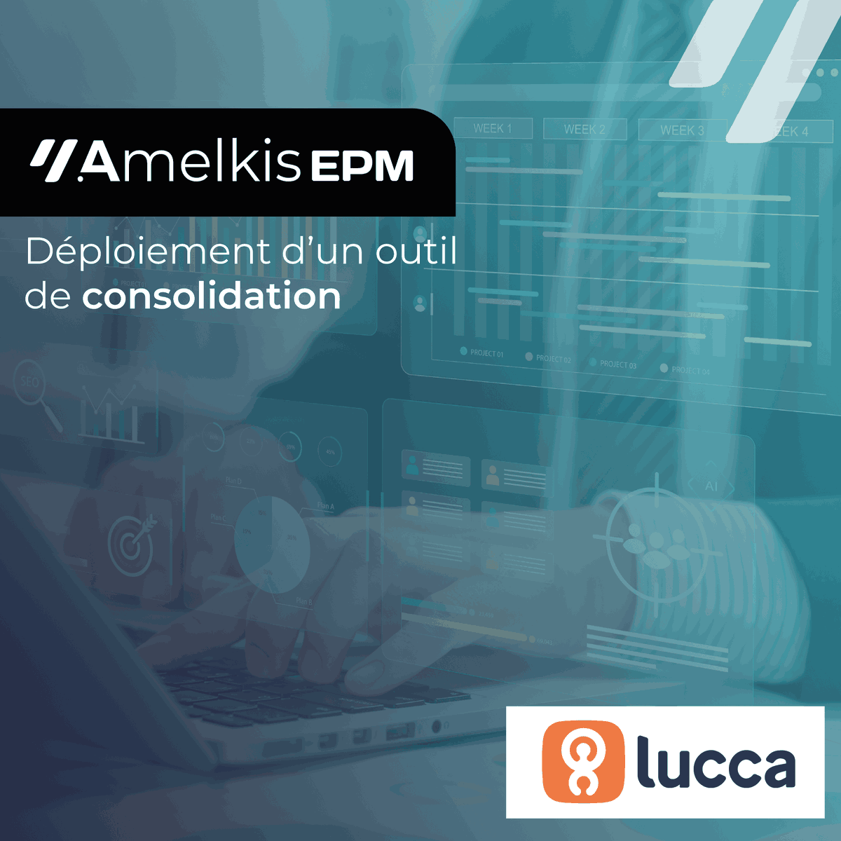amelkis's tweet photo. 📢 Lucca fait le choix de notre outil Amelkis EPM pour réaliser sa consolidation !

Merci à Lucca pour leur confiance en notre expertise ! 🚀 https://t.co/Y4j9aeY6ra