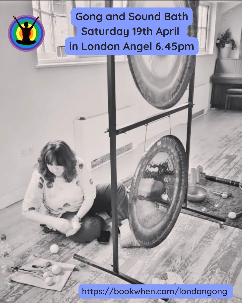 🔊 GONG BATH | Sat April 19th | 6:45-8pm

Immerse in healing vibrations at Claremont Project, Angel London. 

Deep relaxation awaits. Just bring a warm blanket!
£23

Book: bookwhen.com/londongong
#soundhealing #gongbath #london #londongong #OdetteGong #islington #clerkenwell