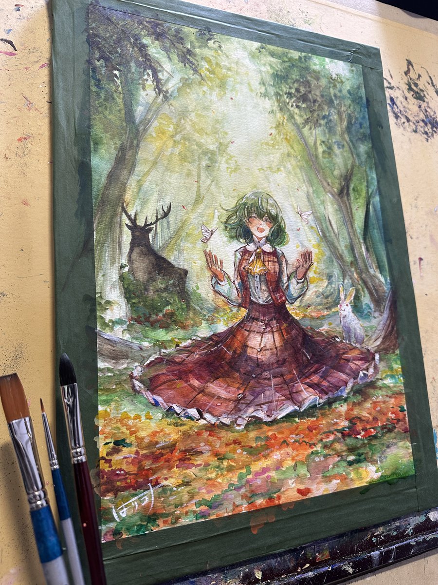 風見幽香

#東方Project #風見幽香
#アナログ #水彩