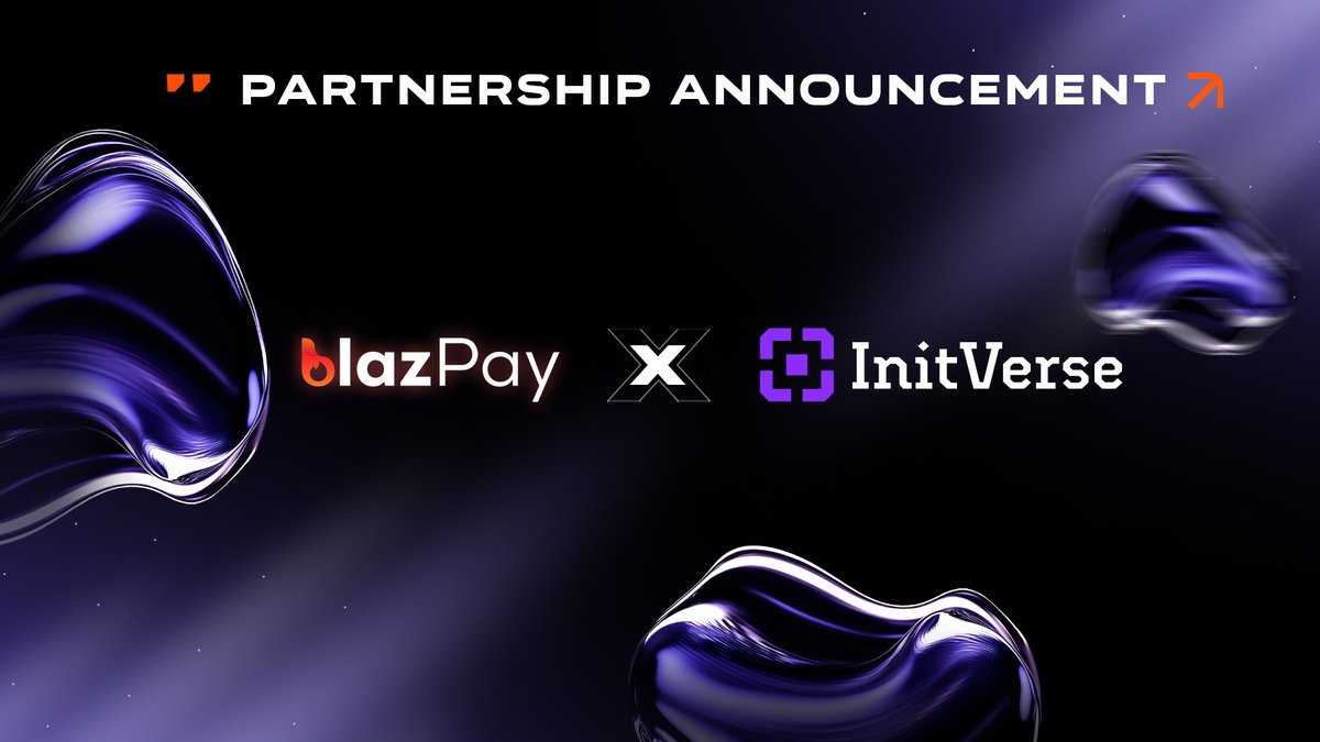 blazpaylabs's tweet photo. We’re thrilled to announce our partnership with @InitVerse  – a cutting-edge Web3 SaaS platform that makes DApp development fast, simple & scalable!🤝

🔗 With INIChain & INICloud, InitVerse delivers lightning-fast, secure deployments.

Together, Blazpay x InitVerse are shaping a smarter, more scalable future in Web3!

Stay tuned for what’s coming next… 👀

#blazpay #InitVerse #Web3 #DeFi #DApps  #blockchain