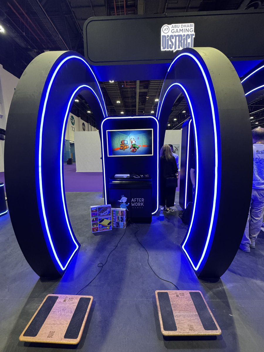 AfterWorkGames's tweet photo. متواجدون هذا الويكند في كوميك كون الشرق الأوسط في ابوظبي @MEFCC @abudhabi_gaming تعالوا جربوا لعبتنا الجديدة فُقدان توازن: حفلة توازن الجزء الثاني https://t.co/FBy0Ka6bdm