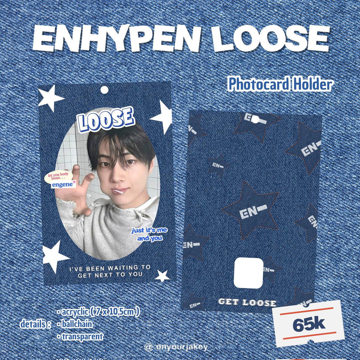 ⭐ OPEN PRE-ORDER CAHOL ENHYPEN LOOSE⭐

the PO can be closed asap🫵🏻 now go fill the form 🤩🤩

form PO : docs.google.com/forms/d/e/1FAI…