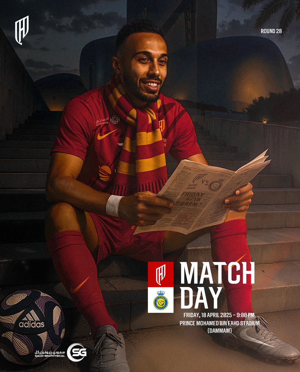 AlQadsiahEN's tweet photo. It’s MATCHDAY ❤️

#AlQadsiahAlNassr | #RoshnSaudiLeague https://t.co/wYtBuRHTuQ
