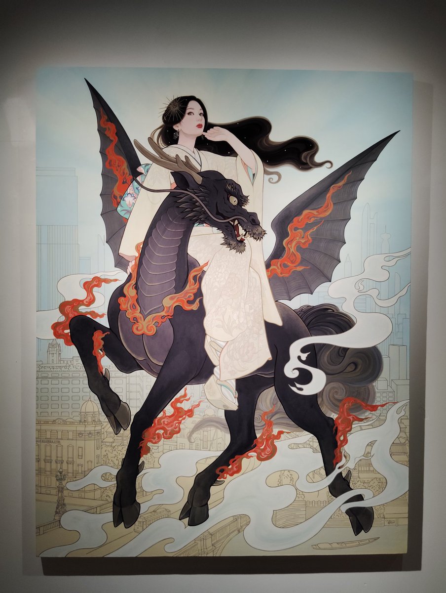 加藤美紀 ＆ itabamoe 2人展
『Real Women - Through the Passage of Time』
@ホワイトストーンギャラリー銀座新館

加藤美紀様の大作「祈りの集積」、「祝凮」が素晴らしい。

4月26日(土)まで。