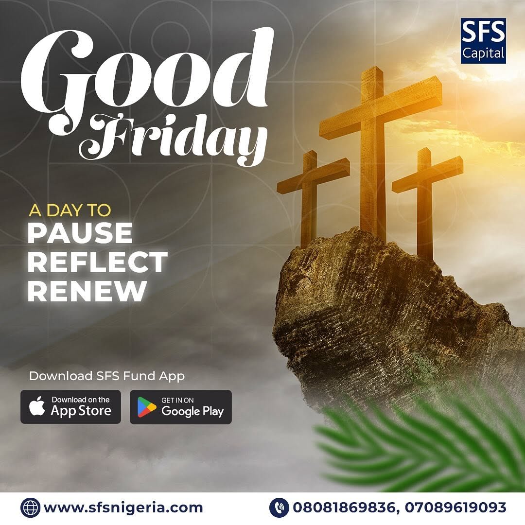 SFS_REIT's tweet photo. In the quiet reflection of Good Friday, we find strength for the journey ahead.
We stand with you in contemplation and hope.
#GoodFriday #StrengthInReflection #GoodFriday #Renewal https://t.co/vwAYX4X7aa