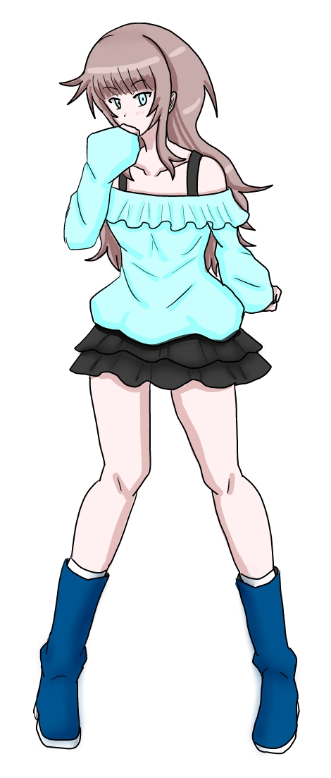 某所で話題沸騰中のメタモン娘さん
ゆるふわな感じが凄く良い #イラスト