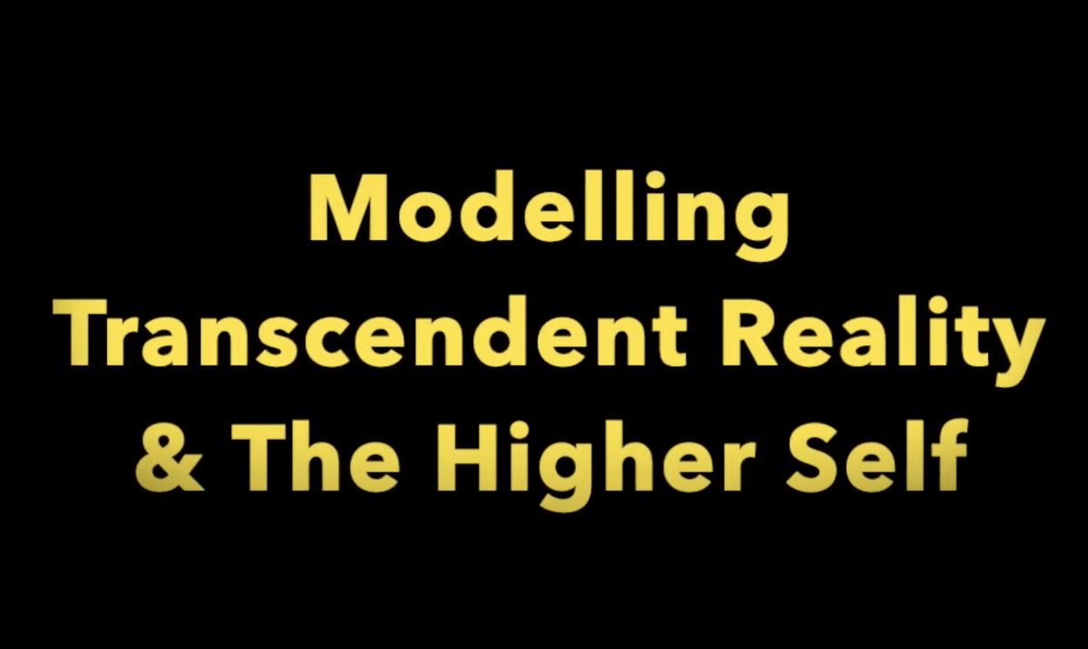 A short introduction to a course on "Modelling Transcendent Reality &amp; The Higher Self" #Plato #Platonism #Matrix #Paranormal #Parapsychology #TranspersoinalPsychology #Allergoryofthecave #Transcendence #Thehigherself youtu.be/IU0K0kxPc6U