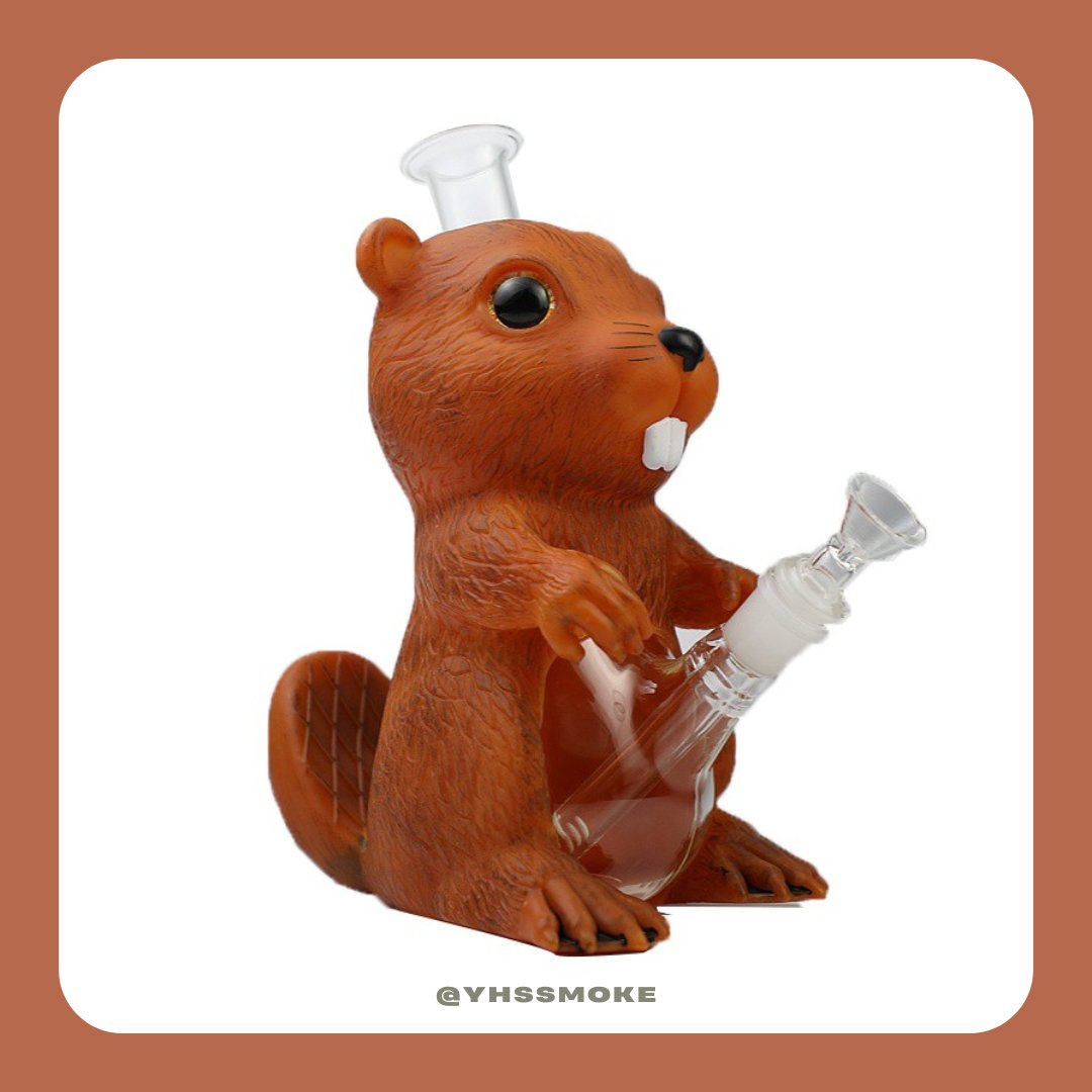 YHSsmoke's tweet photo. 🔥Gear up for 4/20 with our limited edition Beaver Water Pipe!😎
#yhscig #beaver #limitededition #highholiday #420friendly https://t.co/ypbrA6DhCs