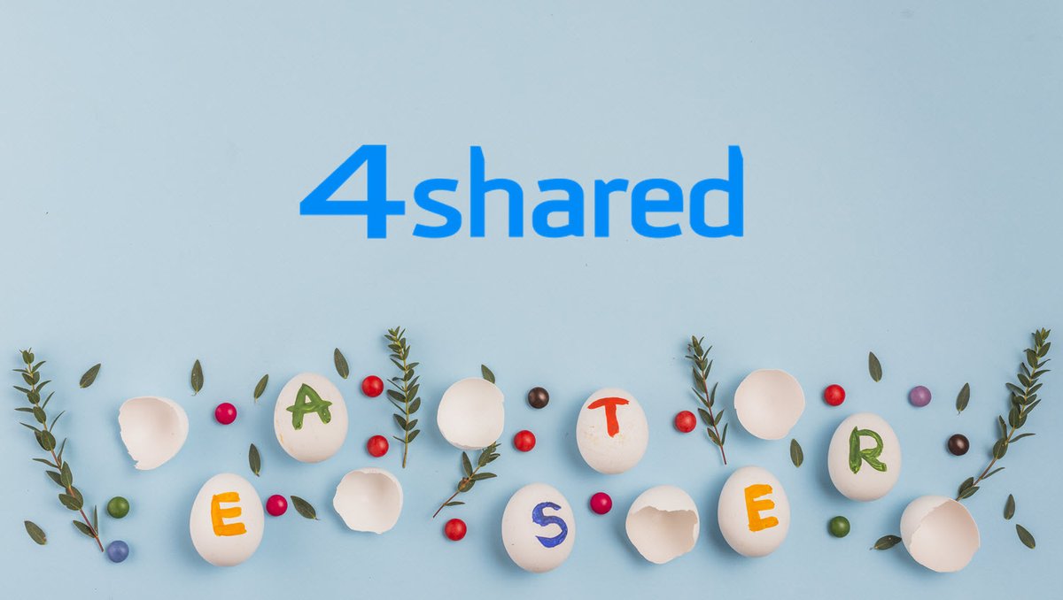 <a href="/4shared/">4shared</a> wishes you a #HappyEaster weekend!