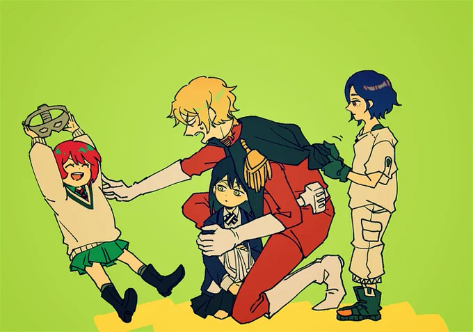謎時空シャリシャア ～ゼクノヴァった上司が帰って来たけど子供連れだった件(しかも3人)～ 
