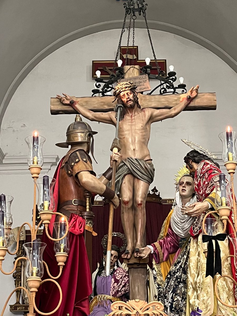 ⚫🟣 𝐄𝐒 𝐕𝐈𝐄𝐑𝐍𝐄𝐒 𝐒𝐀𝐍𝐓𝐎| Ha llegado el día más grande para nuestra Hermandad de las Siete Palabras. Hoy, es VIERNES SANTO.

Que el Santísimo Cristo de la Sed y María Santísima de la Piedad nos bendigan siempre.

#ViernesSanto
#SietePalabras