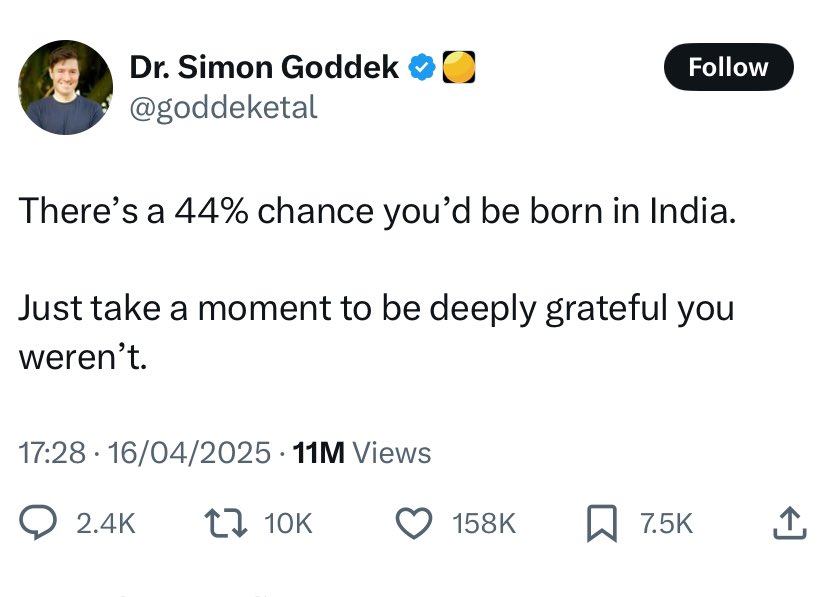 NeenaRai's tweet photo. 1/4 
Dr Simon is a hinduphobe, antisemitic, racist who loves to degrade India on every opportunity he gets. 

But is anyone speaks against islam or against his “supremacist” views, that person gets labelled a “racist by him”. Check 4/4. 

Here are some of his gems. 

God knows how he got his phd since he fails grade 7 maths.