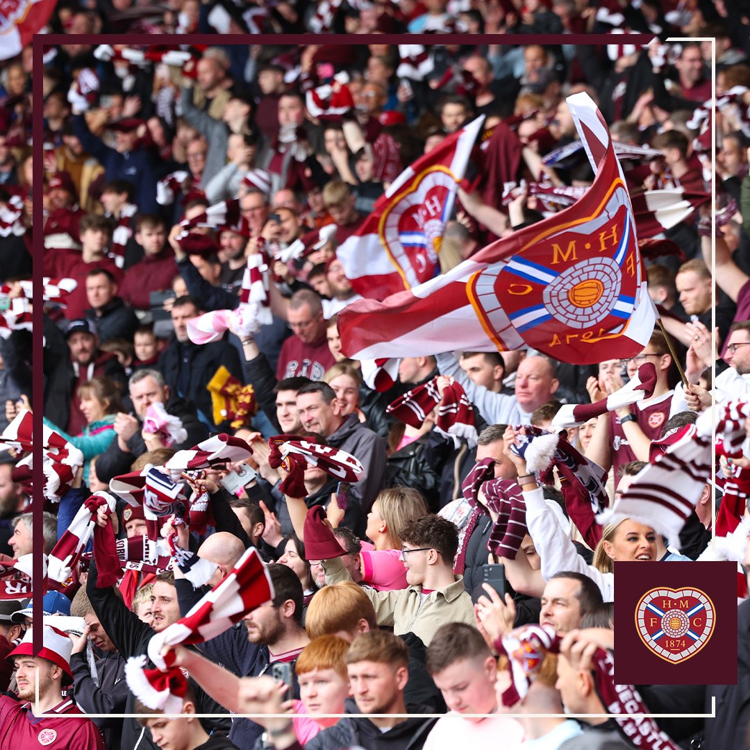 JamTarts's tweet photo. ℹ️ Supporters heading to Hampden Park on Saturday for Hearts' @scottishcup semi-final against Aberdeen are encouraged to read the following information 👇