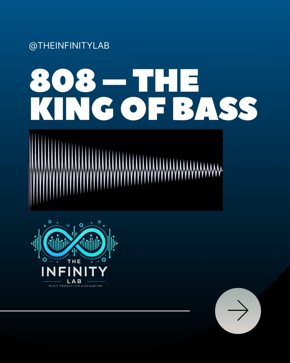 TheInfinityLab's tweet image. The 808 isn’t just a sound — it’s a statement.
Originally a drum machine kick. Now?
It’s the THUNDER in trap. The heartbeat of hip-hop.
Feel it. Don’t just hear it.
#TheInfinityLab #808Culture #BasslineBoss #BeatmakerBasics #ProducerTalk #LowEndLegend #LabMeUp @infdb_official