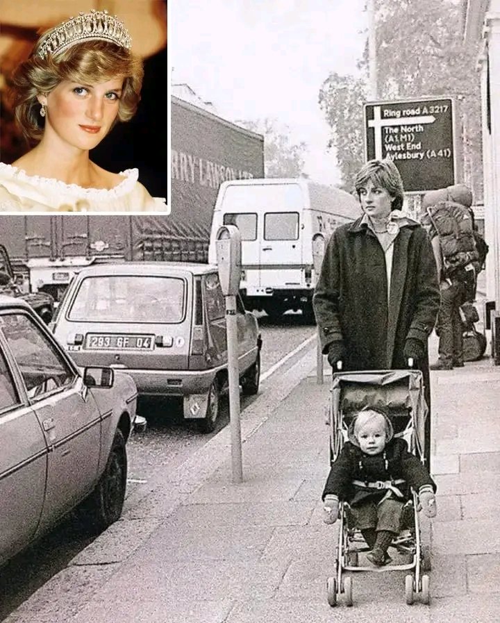 Before the world knew her as “Princess Diana,” she was just Diana Spencer — 18 years old, kind-hearted, and pushing a stroller down the streets of London. 🖤

This photo, taken in 1979, captures Diana during her time as a nanny, long before palaces, paparazzi, and the pressures