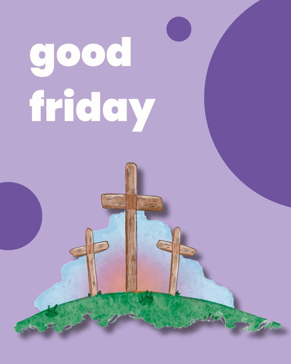 ✝🕊It's Good Friday 🕊✝

Isaiah 53:5 - “But he was pierced for our transgressions, he was crushed for our iniquities; the punishment that brought us peace was on him, and by his wounds we are healed.”

📸 and caption <a href="/iSingPOP/">iSingPOP</a>