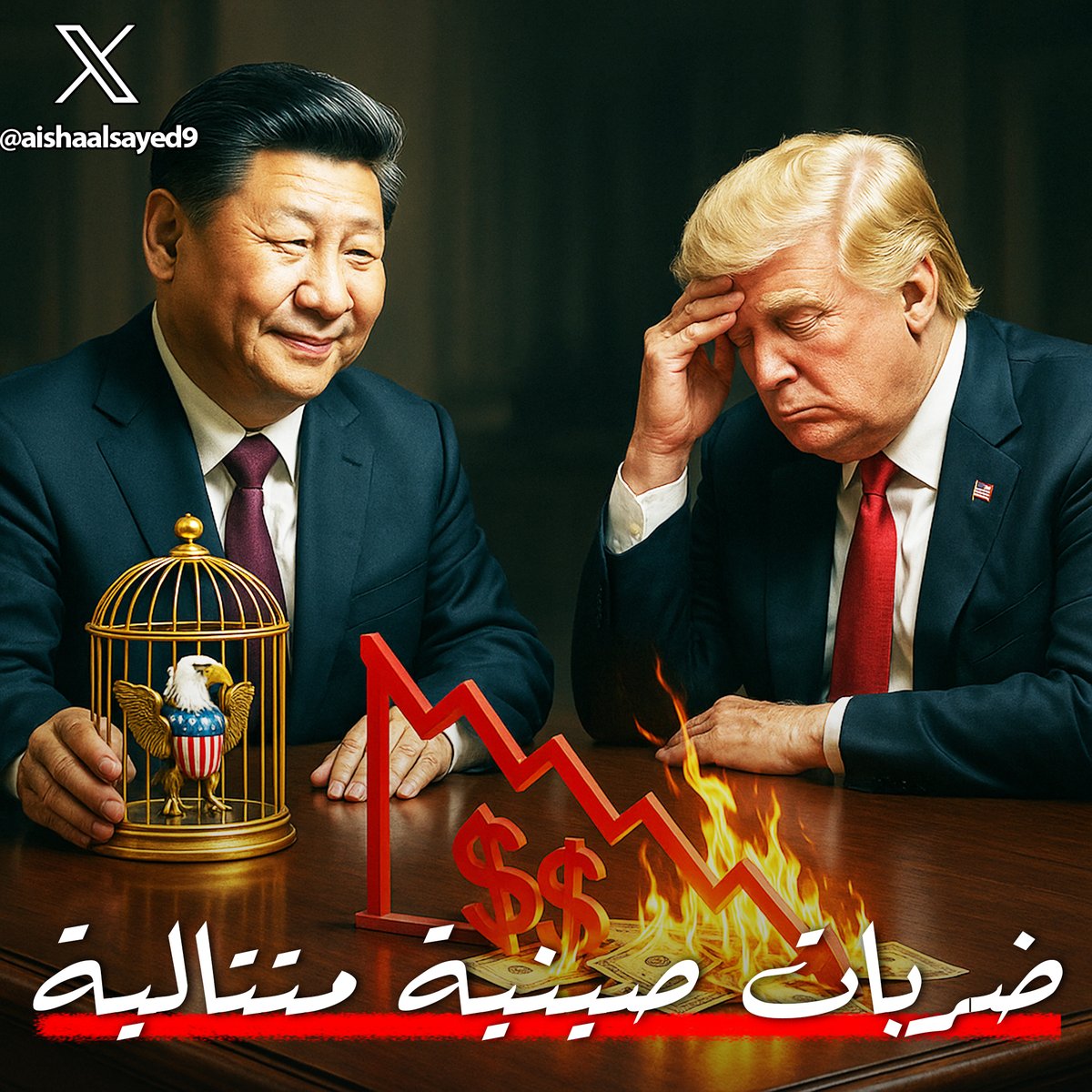 ضربات صينية متتالية توجهها الصين إلى أمريكا بعد تصعيدات الرسوم الجمركية التي فرضها دونالد ترامب
المعركة تدور الآن على صفيح ساخن
احضر فنجان قهوة، واقرأ اخر التطورات في السرد التالي...🧵