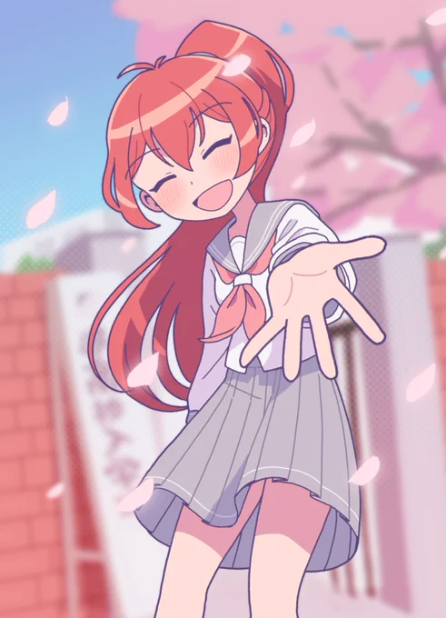 カレンちゃんとの入学式の思い出