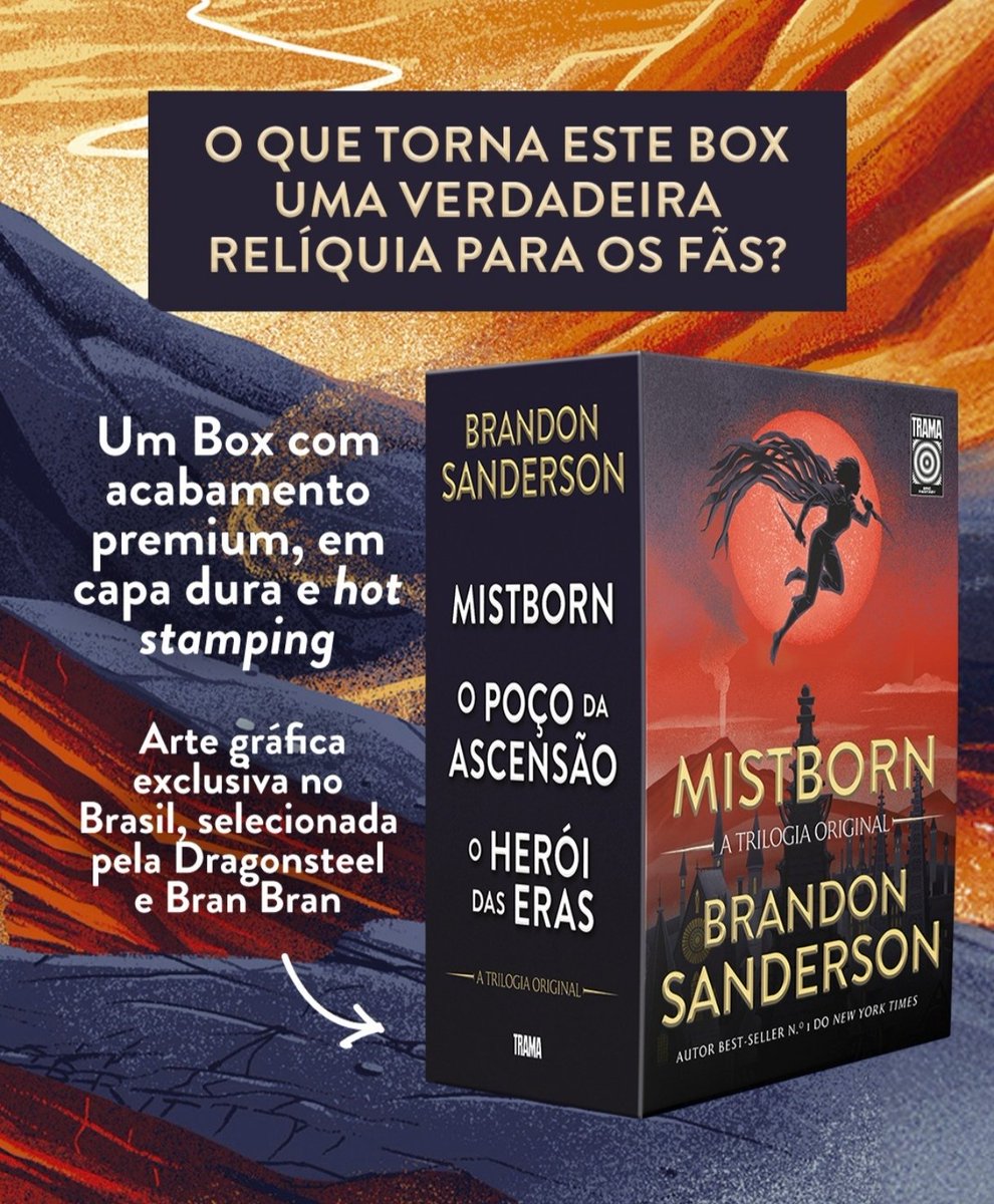 🚨🚨 BOX MISTBORN COM 15% DE DESCONTO ✨

Aplique o cupom COSMEREBR e ganhe 15% de desconto no site da Trama, além de frete grátis 

R$339 (bem mais barato que na Amazon 👀)
go.plugone.io/5hDdufh3eDAJ