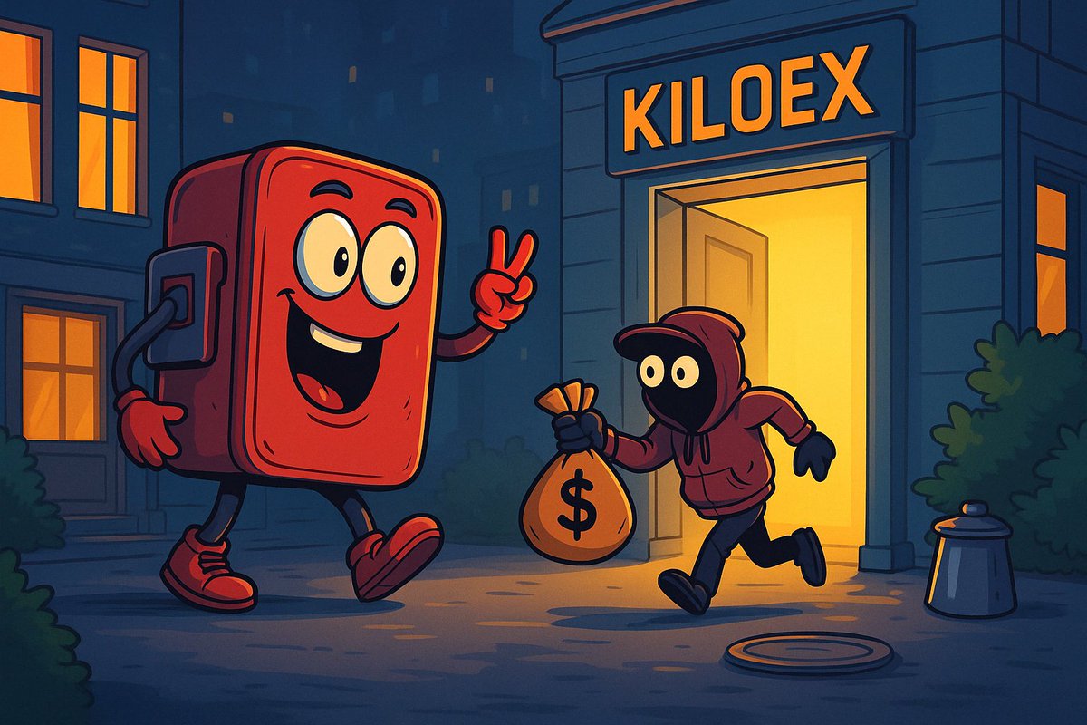 Crypto_TechP's tweet photo. 🚨 Update: The hacker who exploited $7.5M from KiloEx has returned $5.5M after being offered a $750K white hat bounty.

A price oracle vulnerability was the attack vector. KiloEx is working with security firms to investigate.

#DeFi #KiloEx #CryptoSecurity #BlockchainNews https://t.co/HU0wD9ERws