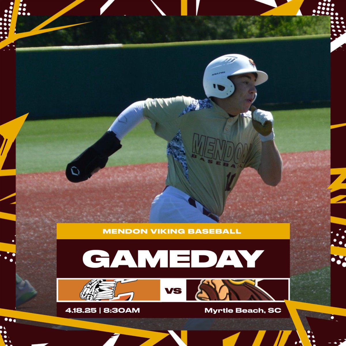 Pittsford Mendon Viking Baseball (@mendonvikinbase) on Twitter photo Game Day!!
Vikings play Chilhowie (VA) at 8:30am!
#GoVikings #ChampionshipeEffort #Different
<a href="/PCSDAthletics/">Pittsford Athletics</a> <a href="/PickinSplinters/">Paul Gotham</a> <a href="/PrimetimeBall_/">Primetime585⭕️</a> <a href="/gametime585/">thejmacshow</a> <a href="/jjDandC/">James A. Johnson</a> <a href="/baseballsectv/">Section V Baseball</a> Game Day!!
Vikings play Chilhowie (VA) at 8:30am!
#GoVikings #ChampionshipeEffort #Different
<a href="/PCSDAthletics/">Pittsford Athletics</a> <a href="/PickinSplinters/">Paul Gotham</a> <a href="/PrimetimeBall_/">Primetime585⭕️</a> <a href="/gametime585/">thejmacshow</a> <a href="/jjDandC/">James A. Johnson</a> <a href="/baseballsectv/">Section V Baseball</a>