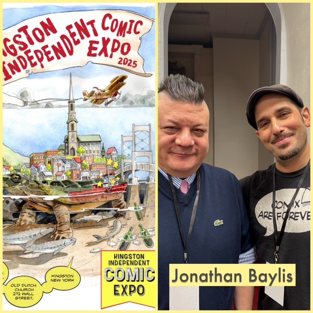 Jimmy Aquino (@jimmyaquino) on Twitter photo COMIC NEWS INSIDER 1595 - KICx: Jonathan Baylis! I chatted w/ my pal <a href="/JonathanBaylis/">Jonathan Baylis - So Buttons Comix</a> about his comics & more at the Kingston Independent Comic Expo last weekend.
#ComicNewsInsider
comicnewsinsider.com/2025/04/episod… COMIC NEWS INSIDER 1595 - KICx: Jonathan Baylis! I chatted w/ my pal <a href="/JonathanBaylis/">Jonathan Baylis - So Buttons Comix</a> about his comics & more at the Kingston Independent Comic Expo last weekend.
#ComicNewsInsider
comicnewsinsider.com/2025/04/episod…