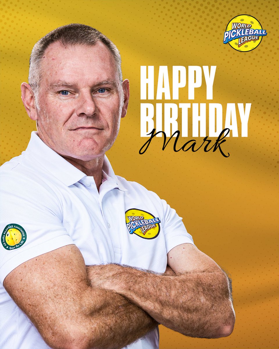 wpblofficial's tweet image. Celebrating the sharpest eyes on the court! Happy Birthday, Mark! ✨

#WPBL #Pickleball #PickleSetGo