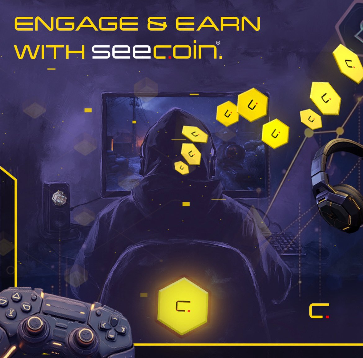 Web3 has done a lot right, empowering creators, building communities, and challenging the old monetisation rules. 
Somewhere in the scheme of things, we saw a space where things could get even better: live streaming and digital engagement.
It’s why we built seecoin, a