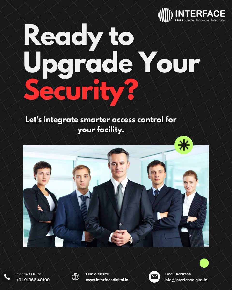 interface_digi's tweet photo. Smart Access Control is no longer a luxury—it's a necessity.
At Interface Digital Solution, we deliver secure, scalable systems using biometrics, mobile credentials &amp; cloud integration for modern enterprises.

#AccessControl #SmartSecurity #EnterpriseSafety #TechForBusiness https://t.co/JUt4cfvWW1