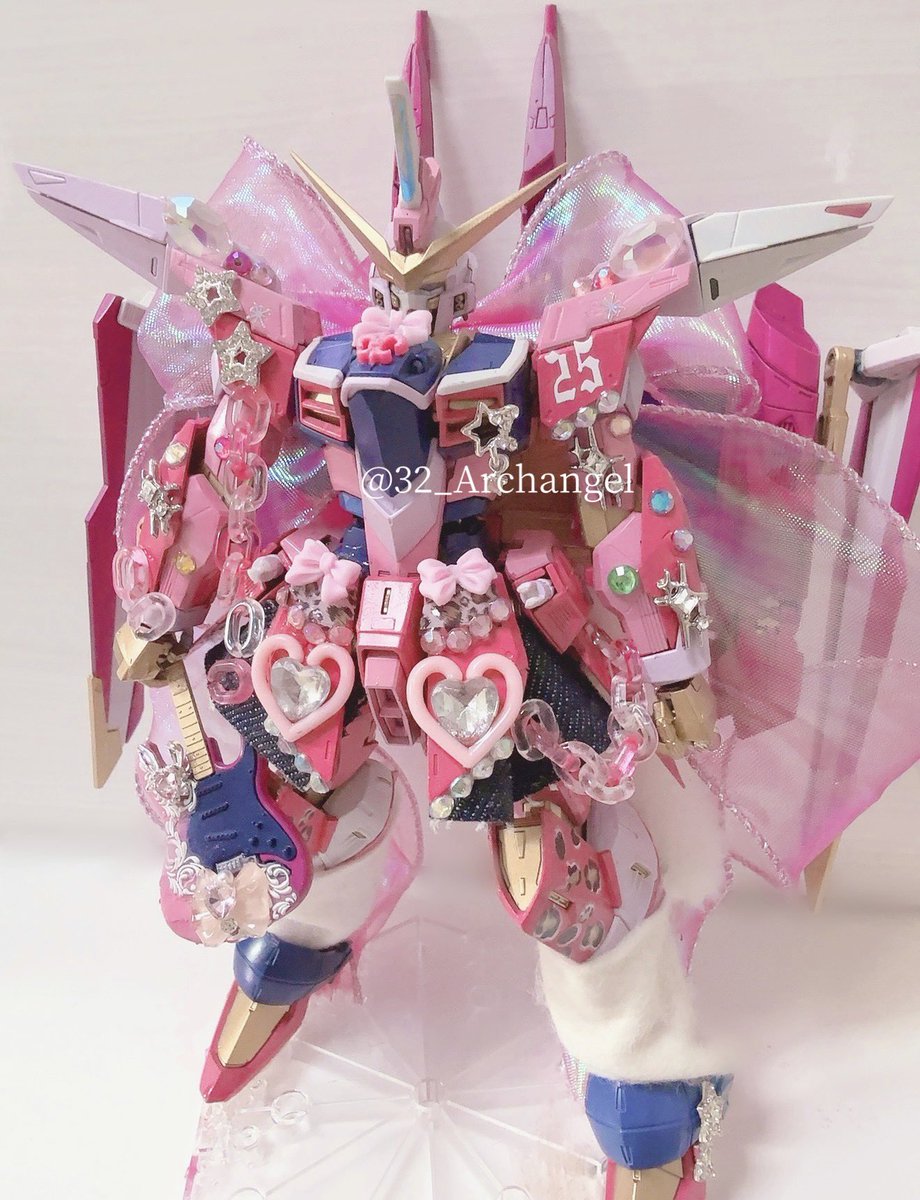 MIZU様 🩷💙🩷💙🩷💙🩷💙🩷 平成女児×ギャル×ガンダム #ガンプラ #Gundam