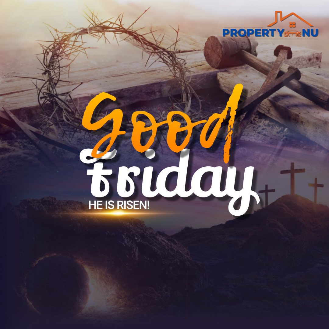 propertynugy's tweet photo. Today, we pause to reflect on the true meaning of Good Friday—a day of sacrifice, grace, and love.
It’s a time to remember that even in moments of sorrow, there is hope, healing, and the promise of renewal. https://t.co/WuDz04Ticp