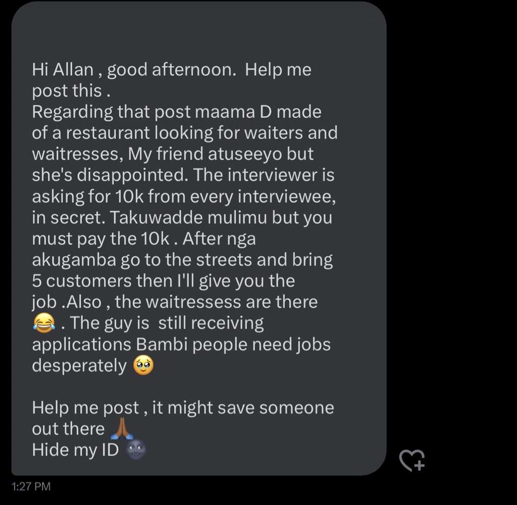 This might be yet another scam!!!