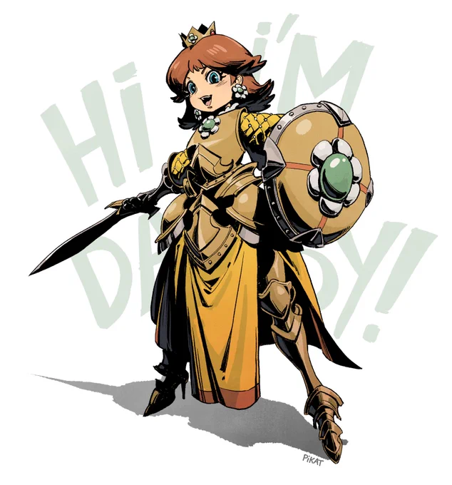 daisy in armor 