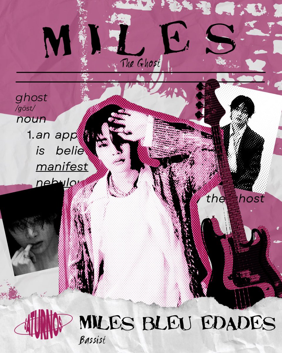 04/18/25 - Bassist

【Letters From España Boulevard】

Meet Saturnos’ Ghost, 
— Miles Bleu Edades 👻🎸

          / 𝘗𝘸𝘦𝘥𝘦 𝘣𝘢𝘯𝘨 𝘱𝘢𝘨𝘱𝘢𝘴𝘦𝘯𝘴𝘺𝘢𝘩𝘢𝘯
            𝘈𝘬𝘪𝘯𝘨 𝘭𝘶𝘣𝘩𝘢𝘯𝘨 𝘬𝘢𝘥𝘶𝘸𝘢𝘨𝘢𝘯? / 

𝘵𝘳𝘢𝘤𝘬 01.