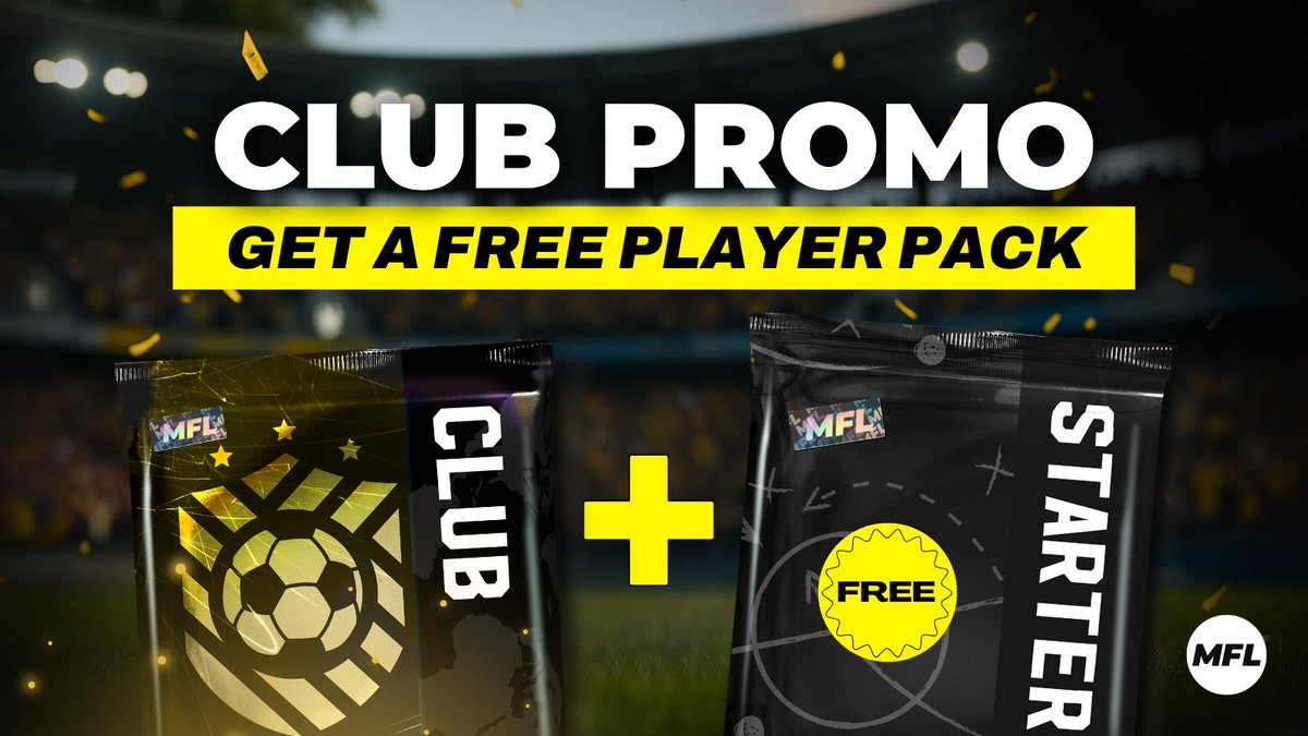 DomyDigital's tweet image. ⚡️ MFL SEASON 5 - CLUB PROMO LIVE! 🎁
Acquista un Club Pack Spark e ricevi GRATIS 1 Starter Pack!
Un’occasione perfetta per iniziare (o espandere) la tua avventura su MFL!

Scopri i nuovi club da 25 Paesi diversi
👉 app.playmfl.com/?referrer=18F5…
#MFL #PlayMFL #SparkDivision
@playMFL