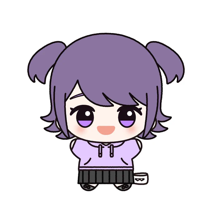 かわい〜!!自分だけの #ちびぐるみ を作ってみたよ!みんなも #ちびぐるみメーカー で、オリジナルのちびぐるみを作成してみようちびぐるみ #ちびぐるみメーカー#BANPRESTO #推し活 #ぬい撮り 