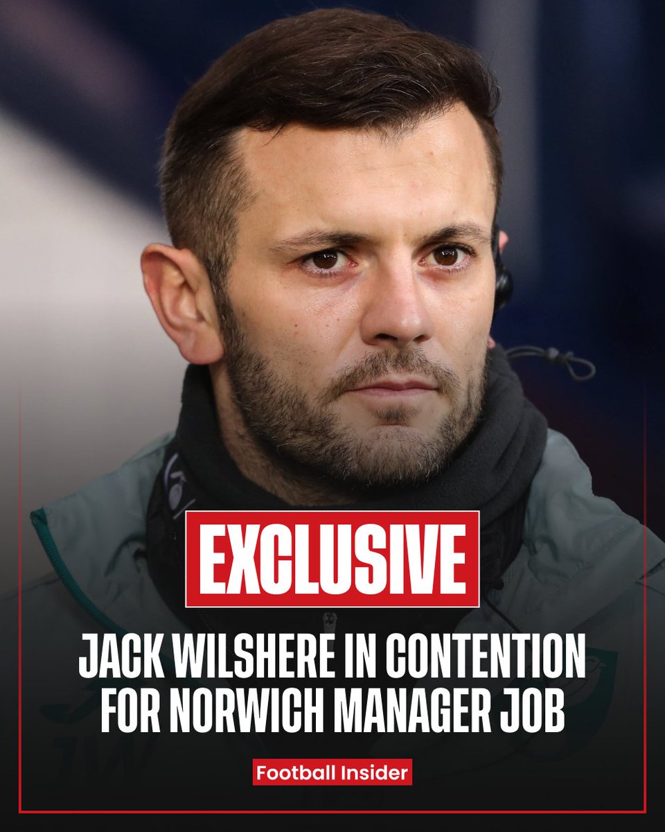 footyinsider247's tweet photo. 🚨 Norwich City could sack manager Johannes Hoff Thorup and replace him with Jack Wilshere.

🚨 Sources say Thorup is under “big pressure” for his job after a disappointing first season in charge at Carrow Road.

🚨 Wilshere was brought in last October as first-team coach at Norwich and is believed to have impressed club chiefs since his arrival.

🌐 Read more on Football Insider's website.