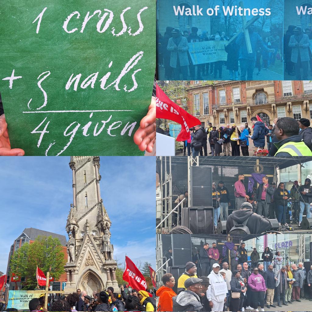 Praying for God's love to be known throughout Leicestershire as we proclaim &amp; lift high the name of Jesus on this poignant Good Friday <a href="/leicestercofe/">Diocese of Leicester</a>