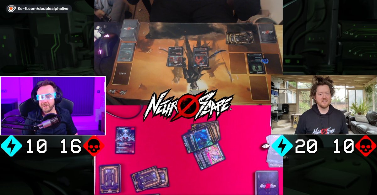 Last night was such a fantastic stream! Huge honour to be playing Neuroscape ahead of crowdfunding with the creators, and to have a flawless tech experience streaming it? Even better!

Always feels good when a plan comes together ✨