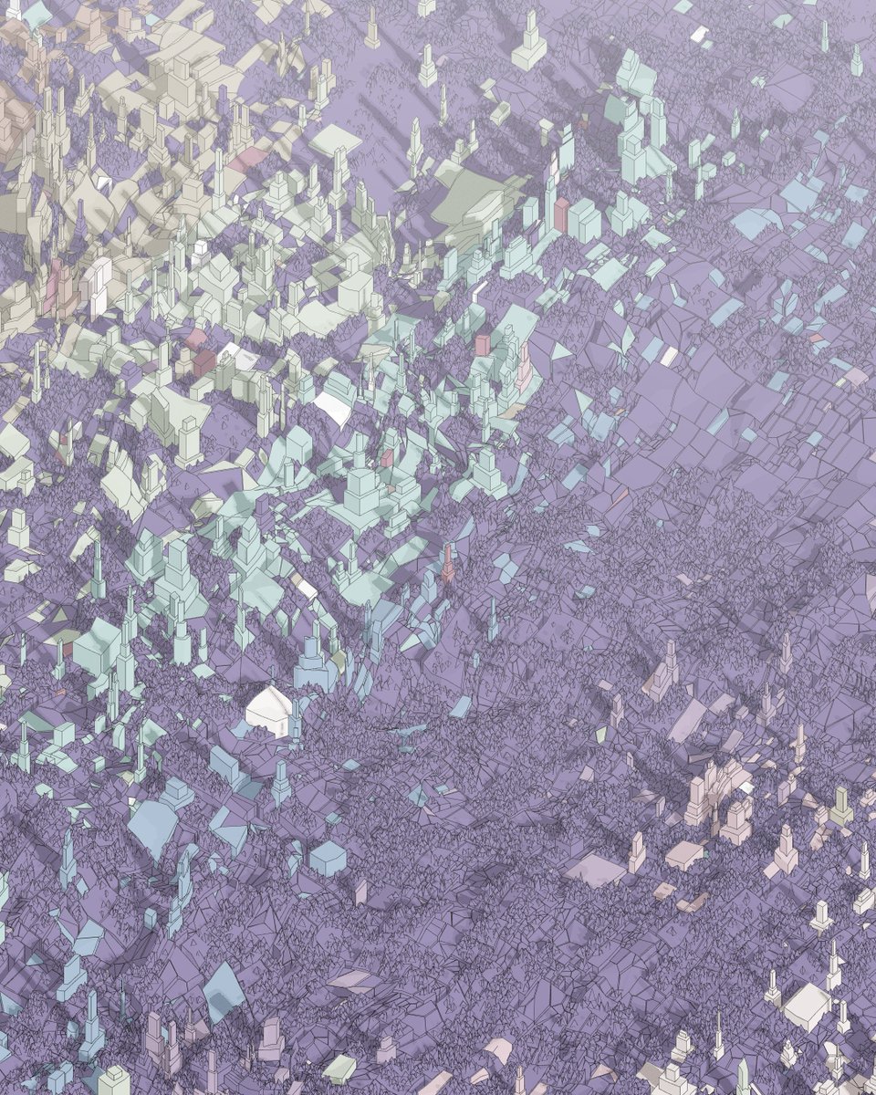idflood's tweet image. Purple land #codeart #creativecoding