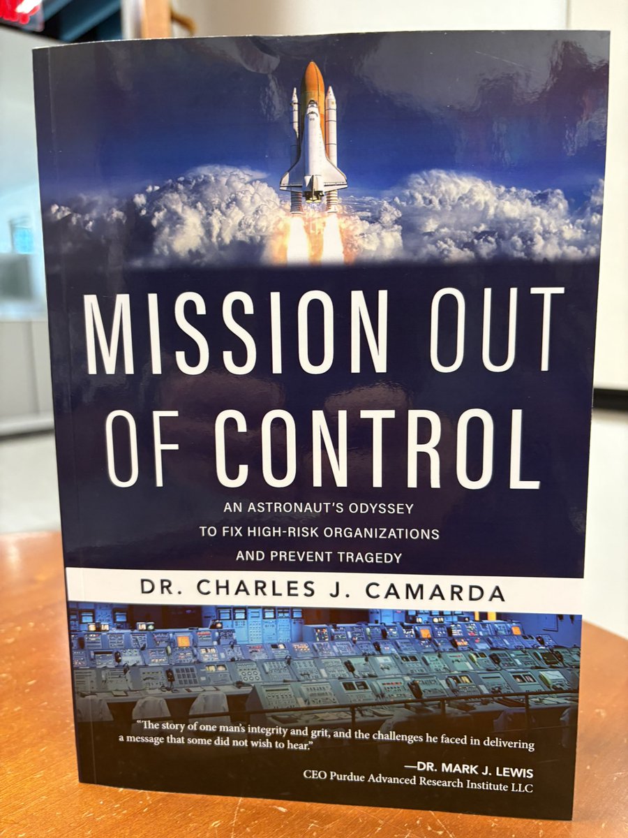 Michael A. Roberto (@michaelaroberto) on Twitter photo Many thanks to Charles Camarda, former NASA astronaut and Director of Engineering at Johnson Space Center, for speaking to my <a href="/BryantCOB/">Bryant Univ. COB</a> leadership class yesterday. It was an amazing discussion about safety, risk, culture, & leadership. Many thanks to Charles Camarda, former NASA astronaut and Director of Engineering at Johnson Space Center, for speaking to my <a href="/BryantCOB/">Bryant Univ. COB</a> leadership class yesterday. It was an amazing discussion about safety, risk, culture, & leadership.