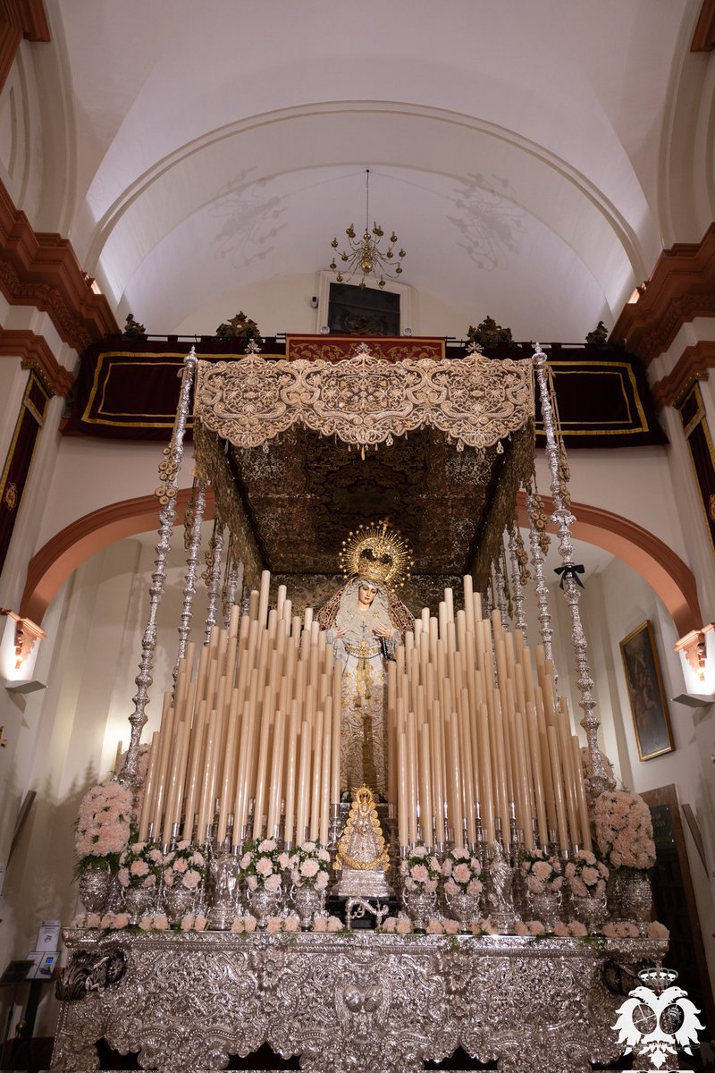 HdadCachorro's tweet photo. ⚫ El palio de Nuestra Madre y Señora del Patrocinio, dispuesto para la Estación de Penitencia de este Viernes Santo.

#ViernesSantoEnElCachorro
#Cachorro25 https://t.co/6FLzwJ9sdr