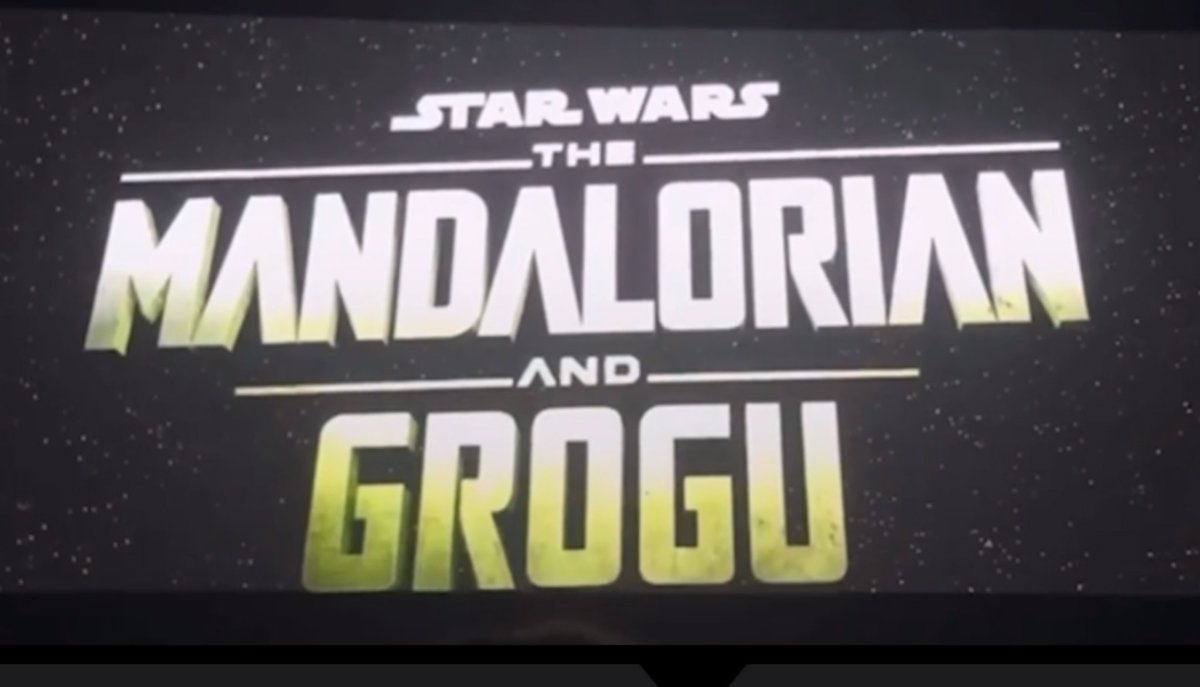 ESW1977's tweet photo. Mandalorian and Grogu…. #StarWarsCelebration #MandalorianAndGrogu https://t.co/MKxVxZ8uJH