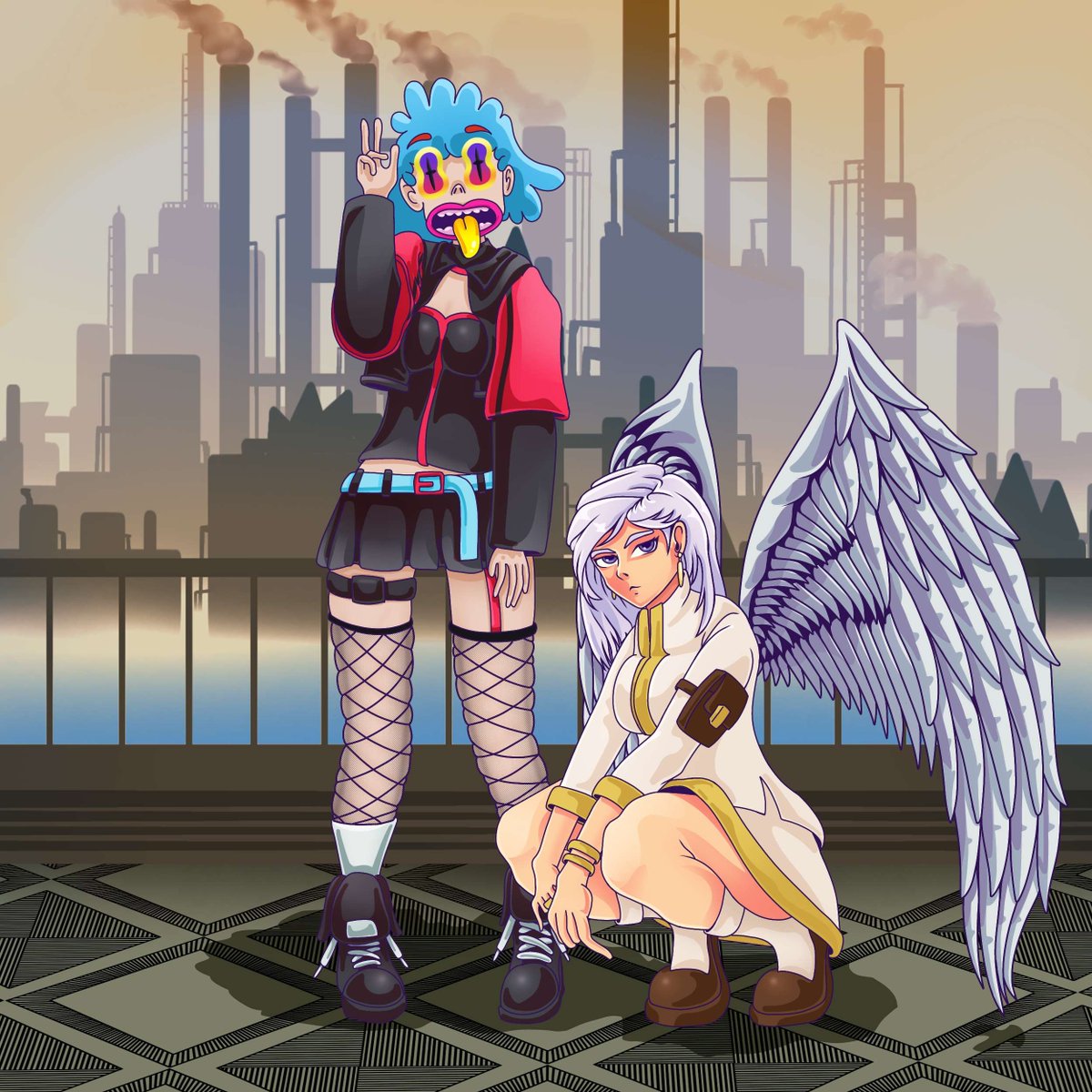 ANYO_nft's tweet photo. The @overnads  and Hungry Babe share a friendship that’s the Alpha of all—bold, magnetic, and untouchable 🔥👅

Their raw sexiness and unshakable confidence turn every step into a strut toward success. 

With Overnads wings, they don’t just fly—they blaze a trail for the world to follow 🪽

JOIN IN THE HUNGRY FUN!

🎙️ MINI KARAOKE IN ANYO -TODAY 1 PM UTC
🪙 POKER on @overnads - SATURDAY, April 19, 4 PM UTC

Follow:
Overnads: https://t.co/UFeTiBsolu
ANYO : https://t.co/7dBBU3pshp

JOIN Discord:
ANYO: https://t.co/MOrwKLmDkb
Overnads: https://t.co/utK5kEdCfX

Check the registration in ANYO Discord Announcement! 

See y'all there. Stay Hungry!