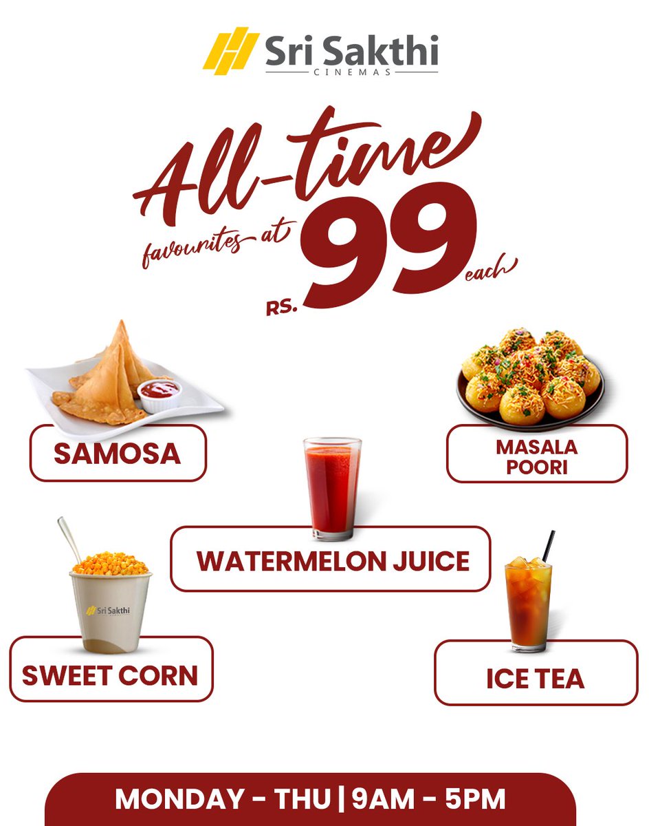 Bottle-na kulukku da theatre-na kalakku da😉

Booking link in BIO 🔗

#SriSakthiCinemas #SacheinReReleaseFromToday #ThalapathyVijay #GeneliaDeshmukh #Vadivelu #SSC #SriSakthiCinemas