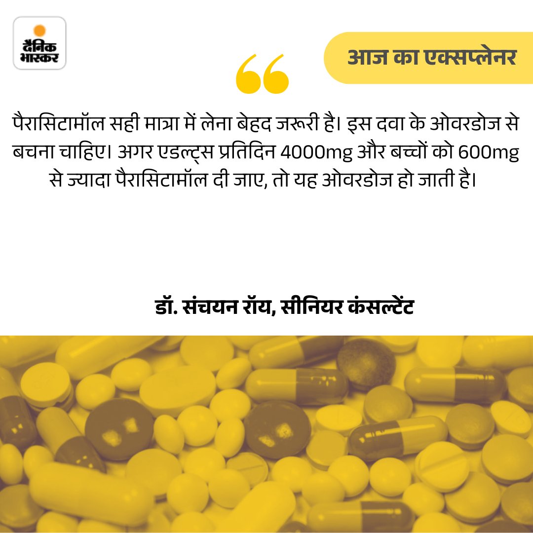 DainikBhaskar's tweet photo. भारतीयों में Dolo 650 खाने की आदत पड़ गई है, आइए एक्सपर्ट्स से जानते हैं क्या ये आदत सही है... https://t.co/FBkRzn0CeR
#dolo650 #Health #Fitness #Medicine https://t.co/gzEWG4gvIW