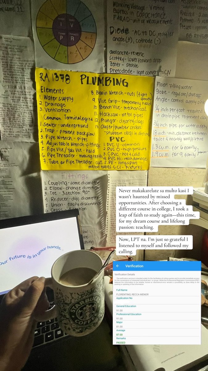 Walang multong humahabol , kasi sinundan ko ang totoong gusto ko. Passion, purpose and a license to teach -LPT na 🫶🏻