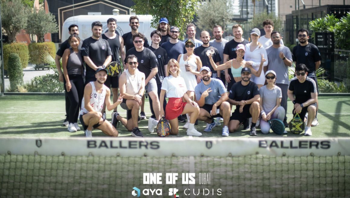 I’m collecting <a href="/oneofusgang/">ONE OF US</a> branded shirts like they’re infinity stones 💎. Congrats to my paddle partner <a href="/dr_sabijan/">Marino Sabijan, MD</a>, founder of <a href="/OmegaXhealth/">OmegaX Health</a>, on winning the <a href="/CudisWellness/">CUDIS</a> Ring giveaway!