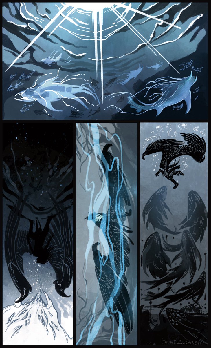 Dreams (or nightmares?) of Laiyek, little Tzeentch’s devotee. 
Loneliness and destruction.